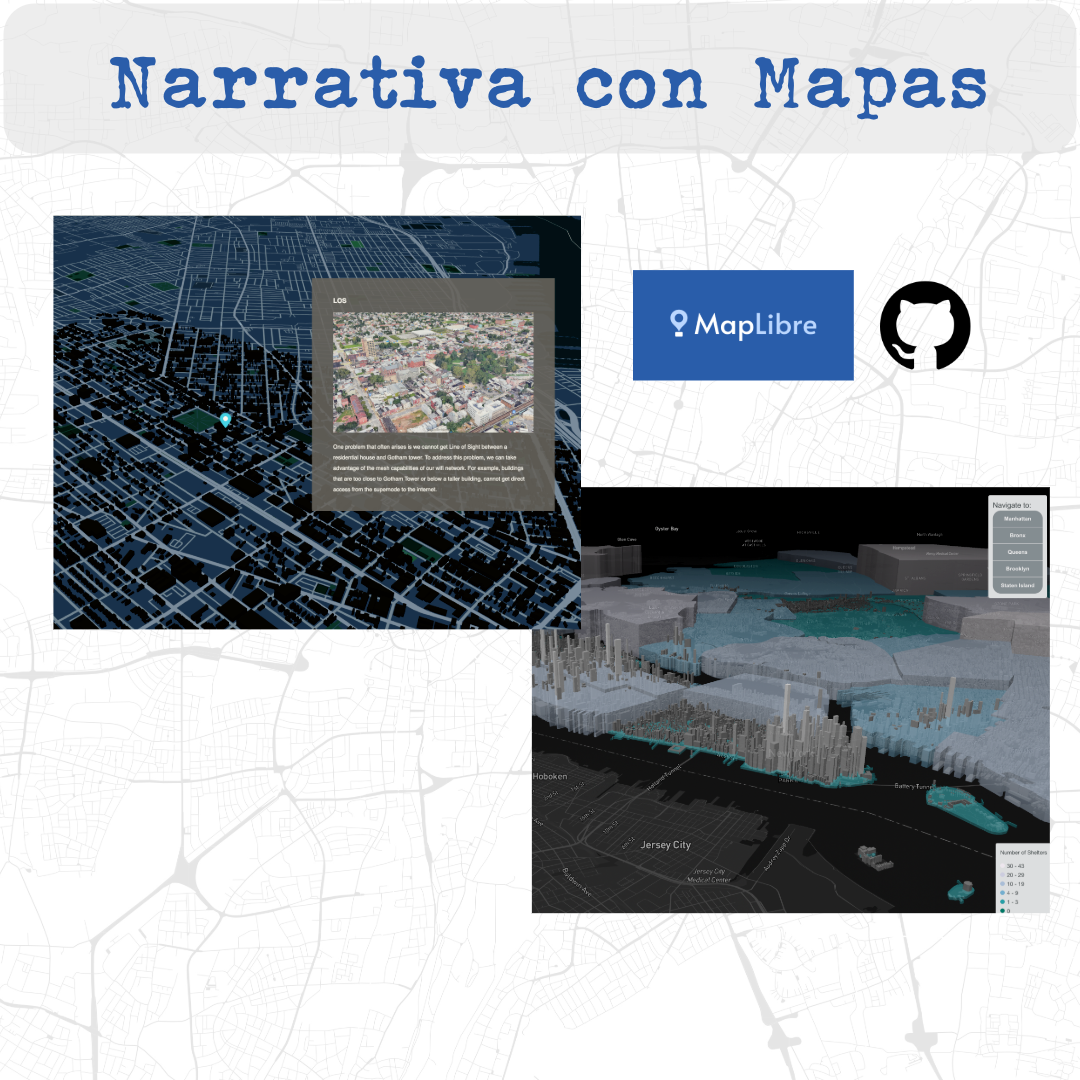 Narrativa con Mapas - Usando Maplibre