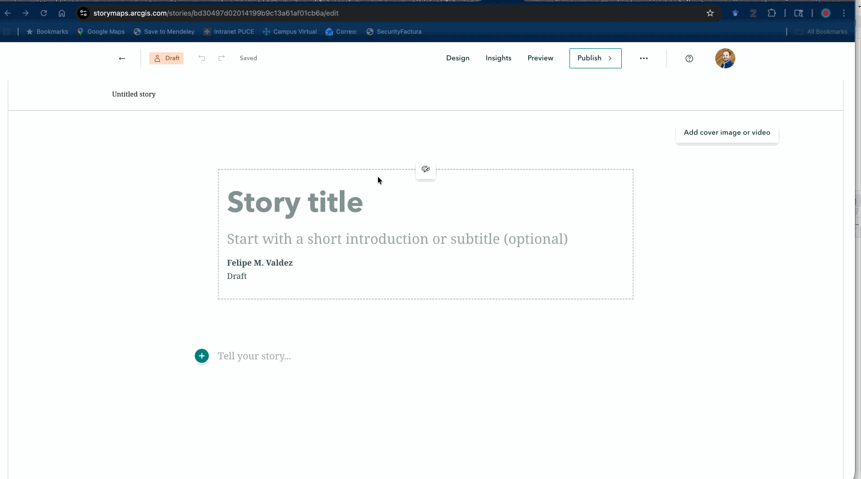 ArcGIS StoryMaps tutorial