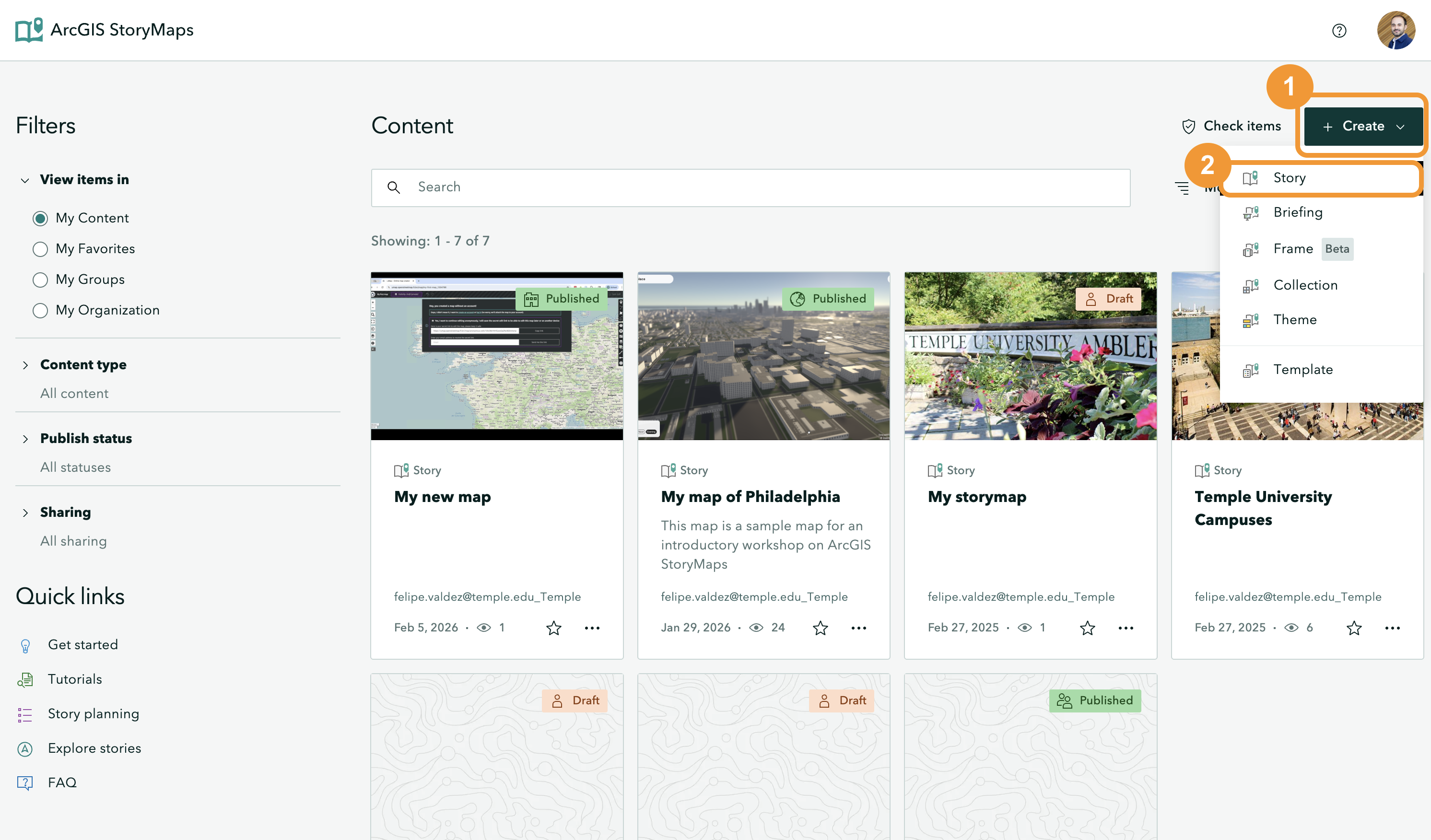 ArcGIS StoryMaps tutorial