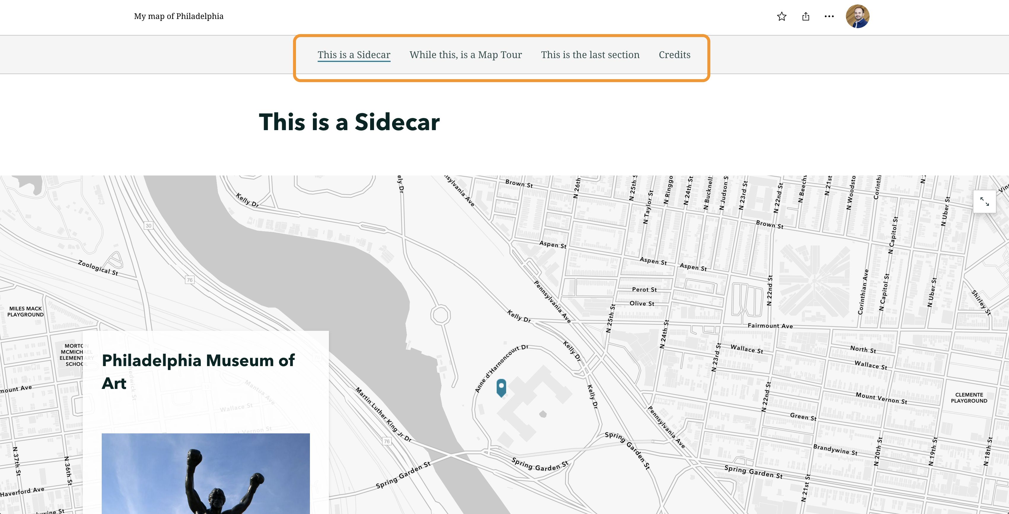 Widget Story Maps ArcGIS StoryMaps tutorial