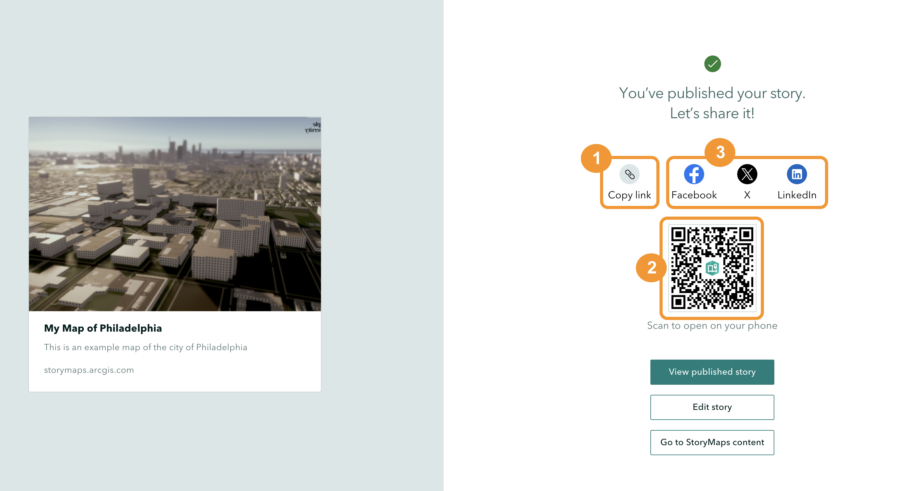 Widget Story Maps ArcGIS StoryMaps tutorial